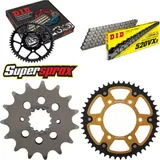 Chain Kit Stealth gold for: DUCATI 600 Monster /Dark 00-01 15-46-102 DID520VX3 endless