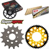 Chain Kit Stealth gold for: DUCATI 620 Multistrada 05-06 15-48-108 DID520ZVM-X(G&G) endless