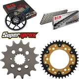 Chain Kit Stealth gold for: DUCATI 600 Monster 94-94/750 15-38-098 DID520ZVM-X rivet