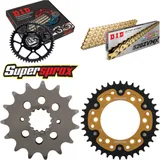 Chain Kit Stealth gold for: DUCATI 600 Monster 94-94/750 15-38-098 DID520ZVM-X(G&G) endless Chain Kit Stealth gold for: DUCATI 600 Monster 94-94/750 15-38-098 DID520ZVM-X(G&G) endless