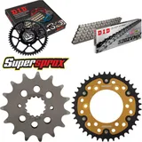 Chain Kit Stealth gold for: DUCATI 900 SL Superlight 98-98 15-40-108 DID520ZVM-X endless