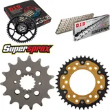 Chain Kit Stealth gold for: DUCATI 900 SL Superlight 98-98 15-40-108 DID520ZVM-X(S&S) endless