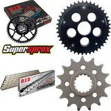 Chain Kit Stealth black for: DUCATI 1199 Panigale R 12 15-39-104 DID525ZVM-X(S&S) rivet