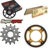 Kettensatz Stealth gold für: YAMAHA YZ85 /LW 19``/16`` 14-52-132 DID428NZ(G&B) Clip