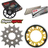 Kettensatz Stealth gold für: YAMAHA WR250 00-01/YZ250 99- 14-50-114 DID520ZVM-X(S&S) Endlos