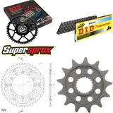 Kettensatz Stealth gold für: YAMAHA YZ250 F 05-09 13-49-114 DID520 Clip