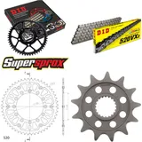 Kettensatz Stealth gold für: YAMAHA YZ250 F 10-15 13-51-116 DID520VX3 Endlos
