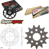 Kettensatz Stealth gold für: YAMAHA YZ250 08-08/YZ400 F 9 13-49-114 DID520ZVM-X(G&G) Endlos