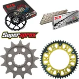 Chain Kit Stealth gold for: YAMAHA YZ125 09-15/YZ250 F 0 13-48-114 DID520ZVM-X(S&S) rivet