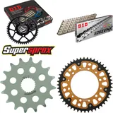Kettensatz Stealth gold für: YAMAHA XJ600 N 93-08/XJ600 S 16-48-110 DID520ZVM-X(S&S) Endlos Kettensatz Stealth gold für: YAMAHA XJ600 N 93-08/XJ600 S 16-48-110 DID520ZVM-X(S&S) Endlos