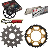 Chain Kit Stealth gold for: YAMAHA FZ6 Fazer 04-06/FZ6 F 16-46-118 DID530ZVM-X(S&S) endless Chain Kit Stealth gold for: YAMAHA FZ6 Fazer 04-06/FZ6 F 16-46-118 DID530ZVM-X(S&S) endless