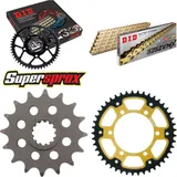 Kettensatz Stealth gold für: YAMAHA YZF600 R6 07-15 16-45-114 DID525ZVM-X(G&G) Niet