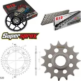 Kettensatz Stealth gold für: YAMAHA XT600 27-PS 87-89 15-40-102 DID520ZVM-X Endlos