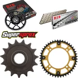 Chain Kit Stealth gold for: YAMAHA XT600 E 97-03 15-45-106 DID520ZVM-X(S&S) rivet Chain Kit Stealth gold for: YAMAHA XT600 E 97-03 15-45-106 DID520ZVM-X(S&S) rivet