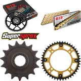 Kettensatz Stealth gold für: YAMAHA XT600 E 97-03 15-45-106 DID520ZVM-X(G&G) Endlos