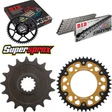 Chain Kit Stealth gold for: YAMAHA YZF750 R7 99-00 17-43-118 DID530ZVM-X rivet