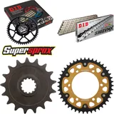 Kettensatz Stealth gold für: YAMAHA YZF750 R7 99-00 17-43-118 DID530ZVM-X(S&S) Niet