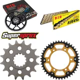 Chain Kit Stealth gold for: YAMAHA MT-10 /ABS 16- 16-43-114 DID525VX3(G&B) endless
