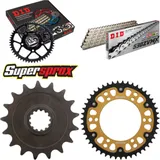 Chain Kit Stealth gold for: YAMAHA FZR1000 Exup >530< 89 17-47-110 DID530ZVM-X(S&S) endless