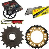 Kettensatz Stealth gold für: YAMAHA GTS1000 >530< 93-99 17-47-118 DID530VX3 Endlos
