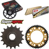 Kettensatz Stealth gold für: YAMAHA GTS1000 >530< 93-99 17-47-118 DID530ZVM-X(G&G) Endlos