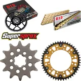 Chain Kit Stealth gold for: KAWASAKI KX125 98-99 12-48-112 DID520ZVM-X(G&G) endless
