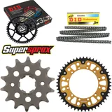Kettensatz Stealth gold für: KAWASAKI KX250 92-93 14-49-114 DID520NZ Clip Kettensatz Stealth gold für: KAWASAKI KX250 92-93 14-49-114 DID520NZ Clip