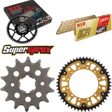 Chain Kit Stealth gold for: KAWASAKI KX250 94-96 14-49-112 DID520ERT2(G&G) Clip