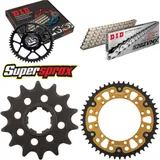 Kettensatz Stealth gold für: KAWASAKI KX500 86-86 14-48-114 DID520ZVM-X(S&S) Endlos
