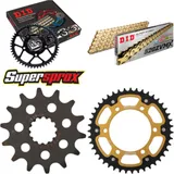 Kettensatz Stealth gold für: KAWASAKI EX250 R Ninja 08-15 14-43-106 DID520ZVM-X(G&G) Endlos