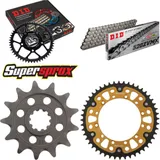 Chain Kit Stealth gold for: KAWASAKI KX250 F 04-05 13-48-114 DID520ZVM-X endless