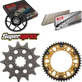 Chain Kit Stealth gold for: KAWASAKI KX250 F 04-05 13-48-114 DID520ZVM-X(S&S) endless