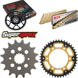 Chain Kit Stealth gold for: KAWASAKI GPZ500 S 87-93 16-42-104 DID520ZVM-X(G&G) endless