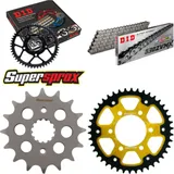 Kettensatz Stealth gold für: KAWASAKI Z650 Custom 78-80 16-42-102 DID530ZVM-X Niet