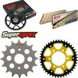 Chain Kit Stealth gold for: KAWASAKI Z650 Custom 78-80 16-42-102 DID530ZVM-X(G&G) rivet Chain Kit Stealth gold for: KAWASAKI Z650 Custom 78-80 16-42-102 DID530ZVM-X(G&G) rivet