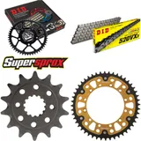 Chain Kit Stealth gold for: KAWASAKI KLX650 R 93-96 14-48-110 DID520VX3 endless Chain Kit Stealth gold for: KAWASAKI KLX650 R 93-96 14-48-110 DID520VX3 endless