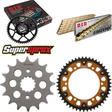 Chain Kit Stealth gold for: KAWASAKI GPX750R 87-90 16-47-110 DID530ZVM-X(G&G) endless