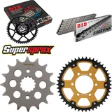 Kettensatz Stealth gold für: KAWASAKI ZXR750 90-90 16-46-112 DID530ZVM-X Endlos