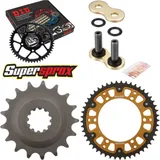 Chain Kit Stealth gold for: KAWASAKI GPZ900 R 84-89 17-49-112 DID530ZVM-X(G&G) rivet