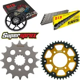 Kettensatz Stealth gold für: KAWASAKI ZX-9R 900 98-01 16-41-110 DID530VX3 Endlos