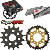 Chain Kit Stealth gold for: KAWASAKI Z900 ABS 17- 15-44-114 DID525ZVM-X endless