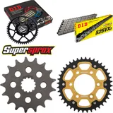 Chain Kit Stealth gold for: KAWASAKI ZX-10R 1000 06-07 17-40-108 DID525VX3 rivet