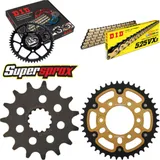 Kettensatz Stealth gold für: KAWASAKI Z1000 /ABS 10-15 15-42-112 DID525VX3(G&B) Endlos