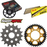 Kettensatz Stealth gold für: KAWASAKI ZX-10R /ABS 16- 17-39-114 DID525VX3(G&B) Endlos
