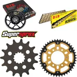 Kettensatz Stealth gold für: KAWASAKI KLZ1000 Versys 12-13 15-43-116 DID525VX3(G&B) Endlos