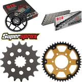 Kettensatz Stealth gold für: KAWASAKI ZX-12R 1200 00-06 18-46-116 DID530ZVM-X Endlos