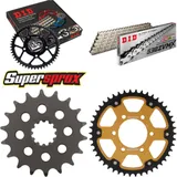 Chain Kit Stealth gold for: KAWASAKI ZX-12R 1200 00-06 18-46-116 DID530ZVM-X(S&S) endless