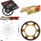 Chain Kit Stealth gold for: HUSQVARNA CR125 09-13 13-50-112 DID520ERT2(G&G) Clip