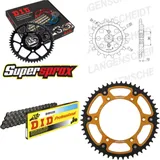 Kettensatz Stealth gold für: HUSQVARNA WRE125 95-98 13-50-114 DID520 Clip