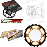 Kettensatz Stealth gold für: HUSQVARNA CR125 92-94 12-49-116 DID520ZVM-X(G&G) Niet